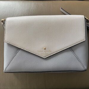 Kate Spade Two-Tone Gray clutch
